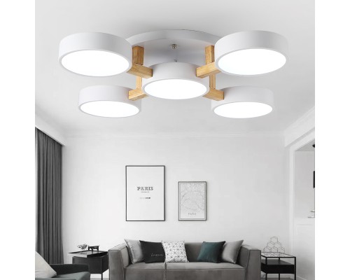 Потолочная люстра JOIST 5 White