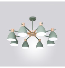 Потолочная люстра FOLKE 8 Green ImperiumLoft