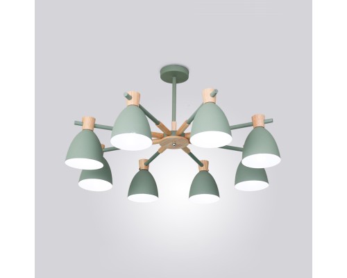 Потолочная люстра FOLKE 8 Green
