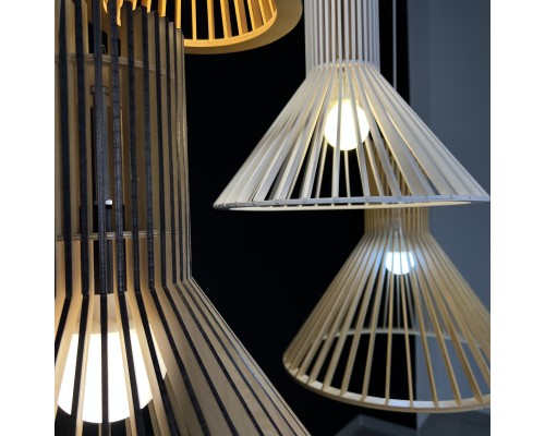 Подвесной светильник PUNKTO Натуральное дерево