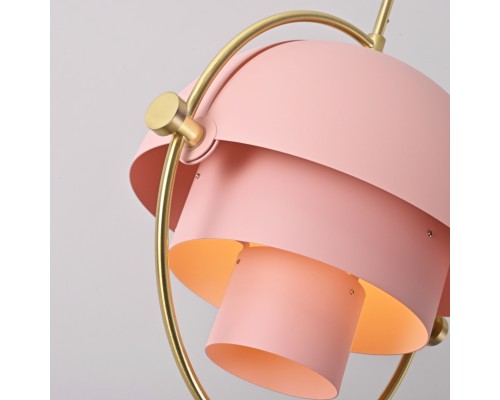 Подвесной светильник Louis Weisdorff Gubi Multi-lite Pendant Pink ImperiumLoft