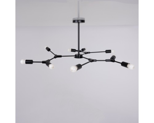 Люстра на штанге LATE D103 Black ImperiumLoft