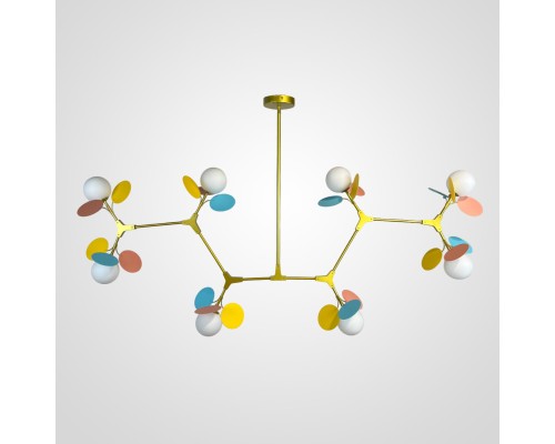 Люстра на штанге Light of MATISSE M L120 Multicolored ImperiumLoft