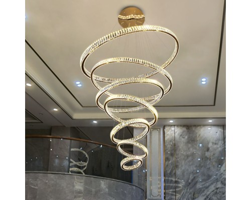 Подвесная люстра BERTOLDA B CAS D30+50+70+90+110+130+150 ImperiumLoft