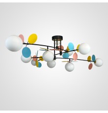 Потолочная люстра Light of MATISSE B D120 Black Multicolor ImperiumLoft