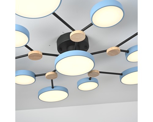 Потолочная люстра GAMMA D102 Blue