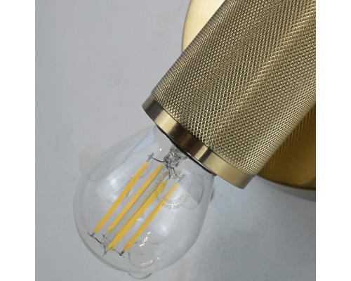 Бра RH Utilitaire Inline Sconce Brass