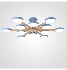 Потолочная люстра TURNA L12 Blue ImperiumLoft