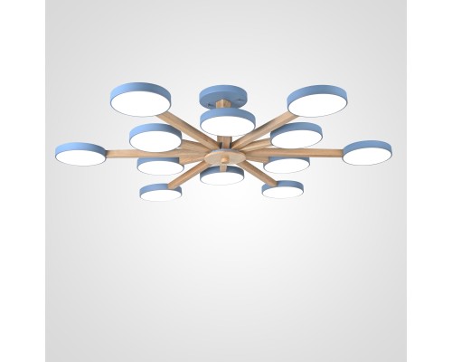 Потолочная люстра TURNA L12 Blue