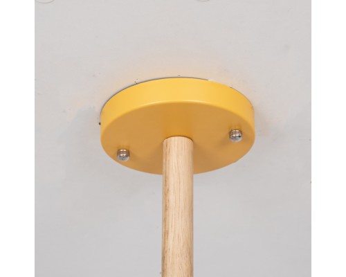Потолочная люстра CORF B3 Yellow 3 lamps ImperiumLoft