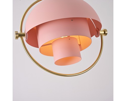 Подвесной светильник Louis Weisdorff Gubi Multi-lite Pendant Pink ImperiumLoft