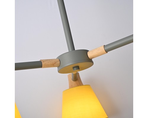 Люстра на штанге NATURA A YELLOW 3