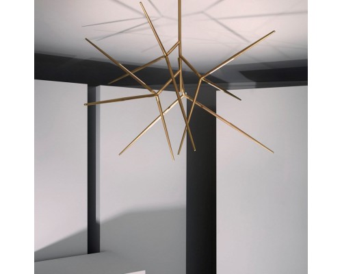 Люстра на штанге FLASK Gold ImperiumLoft