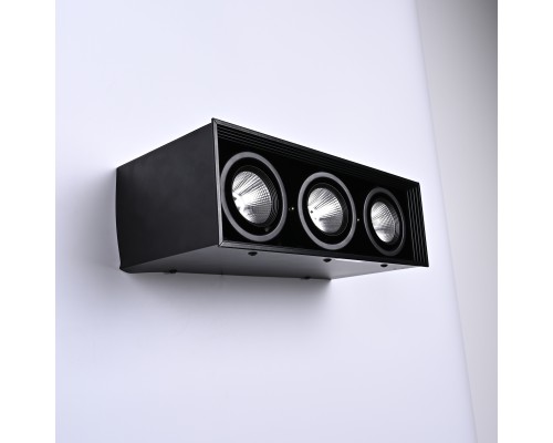 Встраиваемый светодиодный светильник LUMO L3 Black 4000 ImperiumLoft