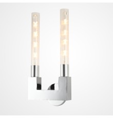 Бра CANELLE wall lamp DOUBLE Sconces Chrome ImperiumLoft