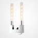 Бра CANELLE wall lamp DOUBLE Sconces Chrome ImperiumLoft