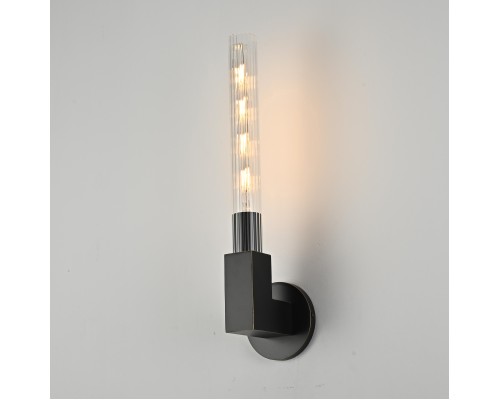 Бра CANELLE wall lamp SINGLE Sconces Black ImperiumLoft