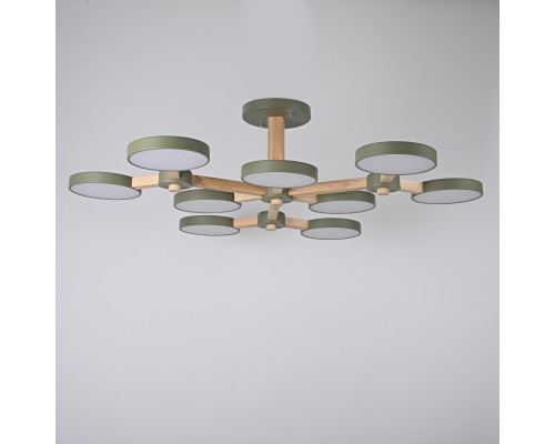 Потолочная люстра TURNA Хаки ImperiumLoft