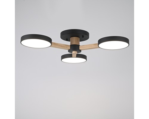 Потолочная люстра TURNA 3 Black