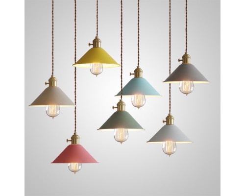 Светильник подвесной BRAID розовый