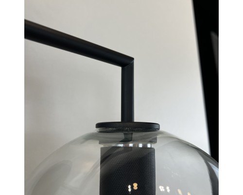 Бра RH Utilitaire Globe Shade Double Sconce Black