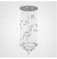 Подвесная люстра Night Butterflies Chandelier D40 H100 ImperiumLoft