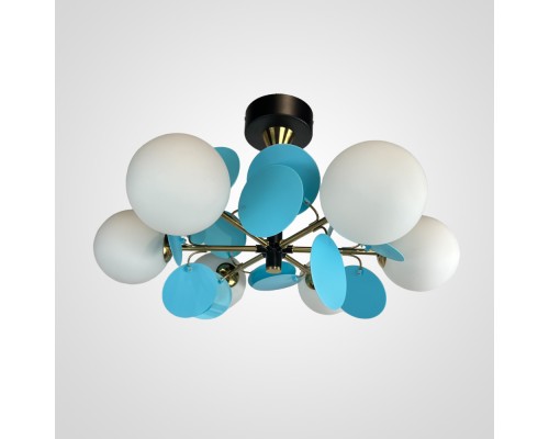 Потолочная люстра Light of MATISSE BLUE D55 ImperiumLoft