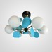 Потолочная люстра Light of MATISSE BLUE D55 ImperiumLoft
