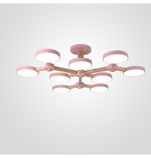Потолочная люстра TURNA Розовый ImperiumLoft