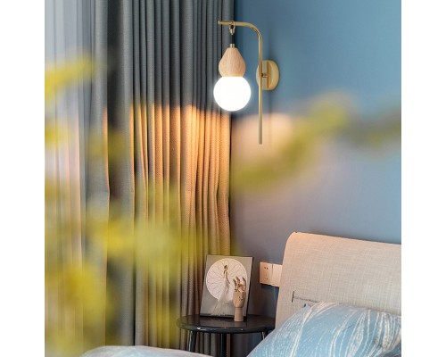 Настенный светильник FABRON WALL Brass ImperiumLoft