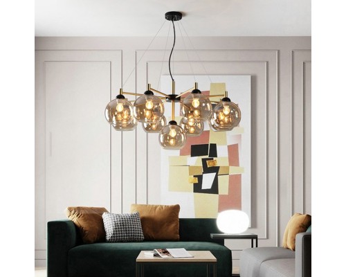 Подвесная люстра ETNA D70 Grey ImperiumLoft