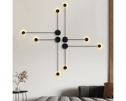 Бра Pin Wall Light A Black ImperiumLoft