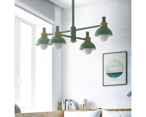 Люстра на штанге FANTA A 8 lights Yellow