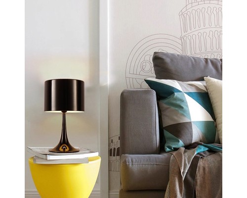 Настольная лампа Spun Light T D40 Black ImperiumLoft