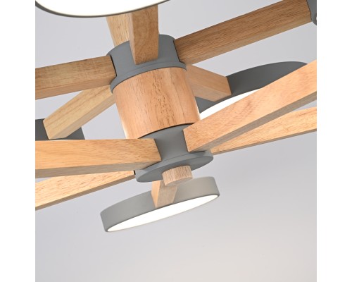 Люстра на штанге TURNA DBL L10 Gray