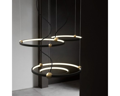 Подвесной кольцевой светильник PLANETARY D30+40