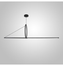 Подвесной светильник SUSPENSION CERCLE ET TRAIT – GRAPHITE SATINE L170 ImperiumLoft