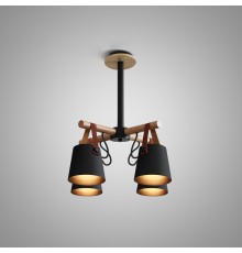 Люстра на штанге NATURA C4 black ImperiumLoft