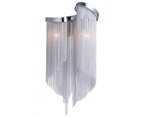 Бра Atlantis Chain Wall Lamp Black White