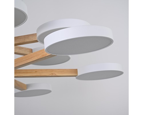 Люстра на штанге TURNA DBL L12 White