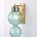 Бра Heathfield Lighting - Medina Wall brass/blue