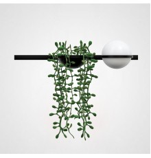 Бра PALMA Wall lamp 1 шар + 1 вазон горизонтальная ImperiumLoft