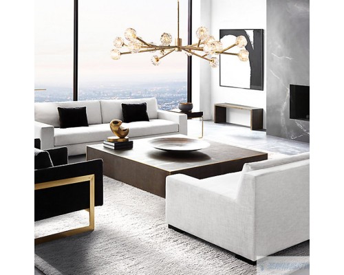 Люстра на штанге Boule De Cristal Round Chandelier 18