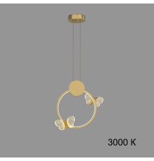 Подвесной светильник BABETTA GEOMETRY B Brass 3000К ImperiumLoft
