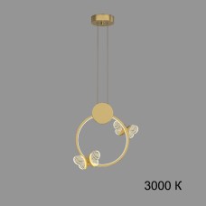 Подвесной светильник BABETTA GEOMETRY B Brass 3000К ImperiumLoft