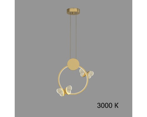 Подвесной светильник BABETTA GEOMETRY B Brass 3000К ImperiumLoft