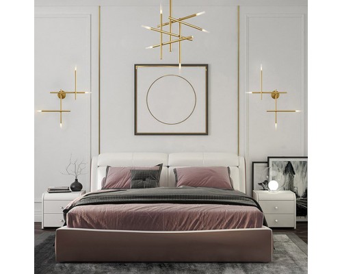 Люстра на штанге TRAVERSE H105 Gold ImperiumLoft