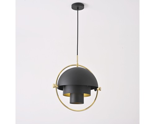 Подвесной светильник Louis Weisdorff Gubi Multi-lite Suspension Lamp Black ImperiumLoft