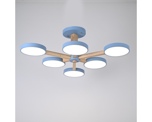 Потолочная люстра TURNA L6 Blue