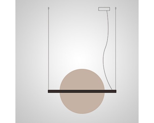 Подвесной светильник LIBERTY L110 Champagne ImperiumLoft